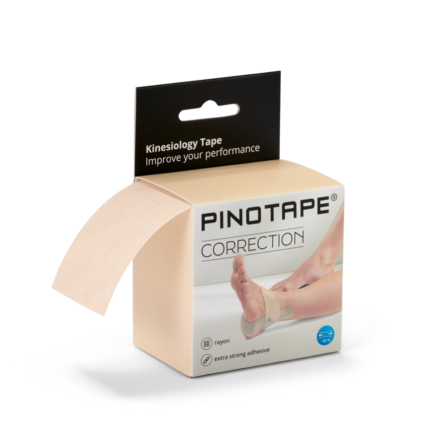 PINOTAPE Correction light beige (5 m x 5 cm) mit Verpackung