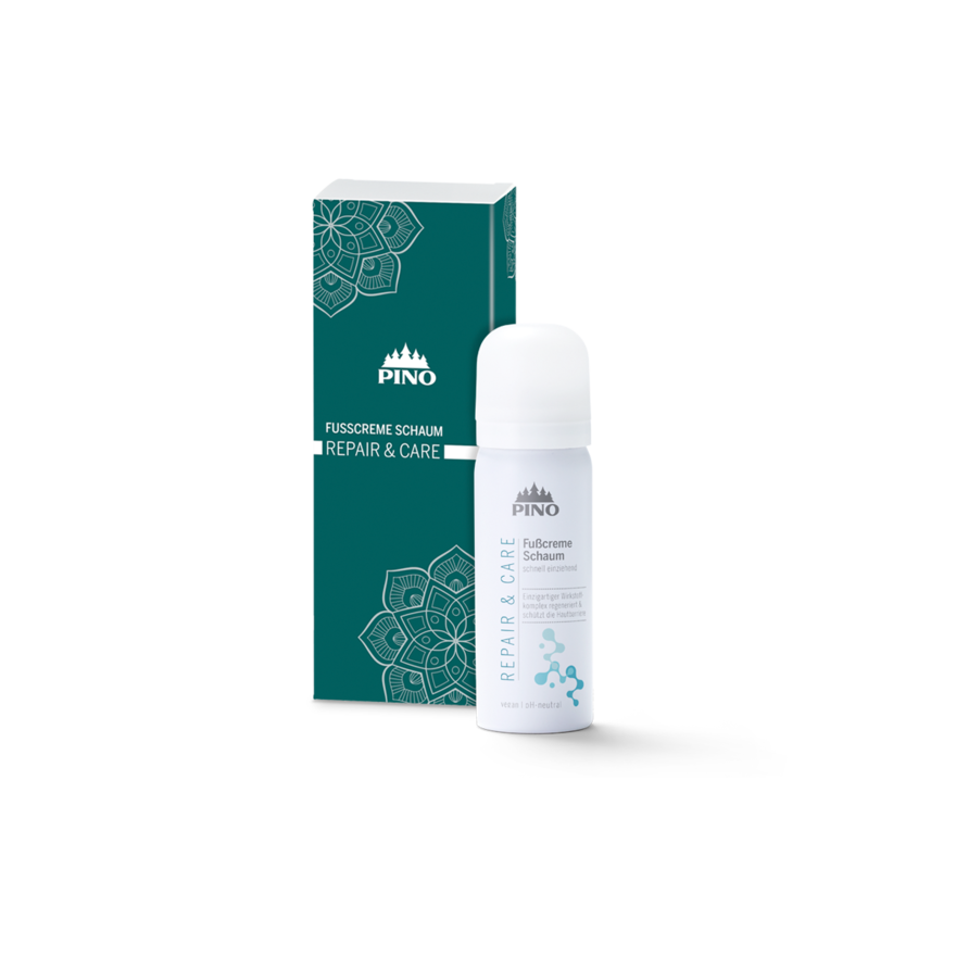 PINO Fußcreme Schaum Repair & Care (40 Stk. à 50 ml)