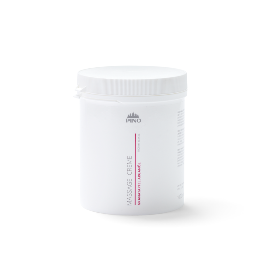 1-Liter-Dose Massagecreme Granatapfel Arganöl