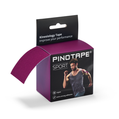 PINOTAPE Sport aubergine (5 m x 5 cm)