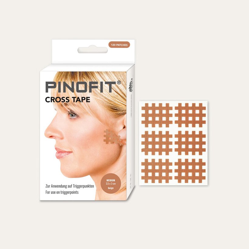 PINOFIT Cross Tape light beige medium zur Behandlung von Triggerpunkten