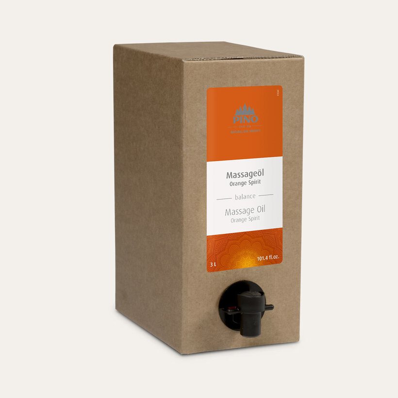 Massageöl Orange Spirit 3 Liter Bag in Box