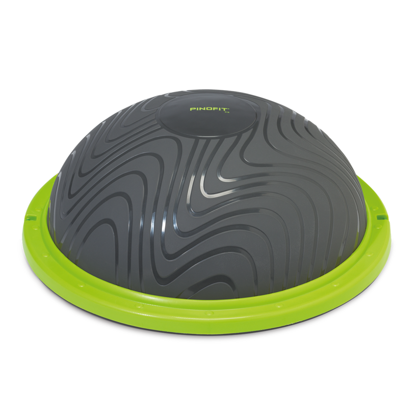 PINOFIT Balance Trainer Halbkugel dark grey & lime 