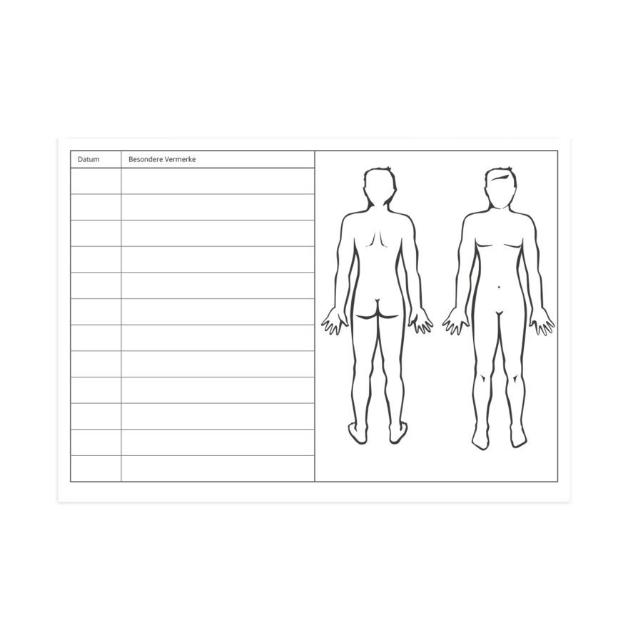 Patienten-Karteikarte Seite 3