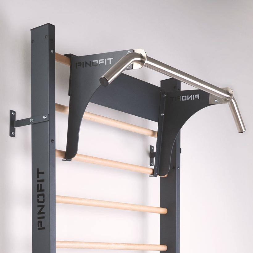 Klimmzugstange aus Edelstahl für PINOFIT Sprossenwand Pro 