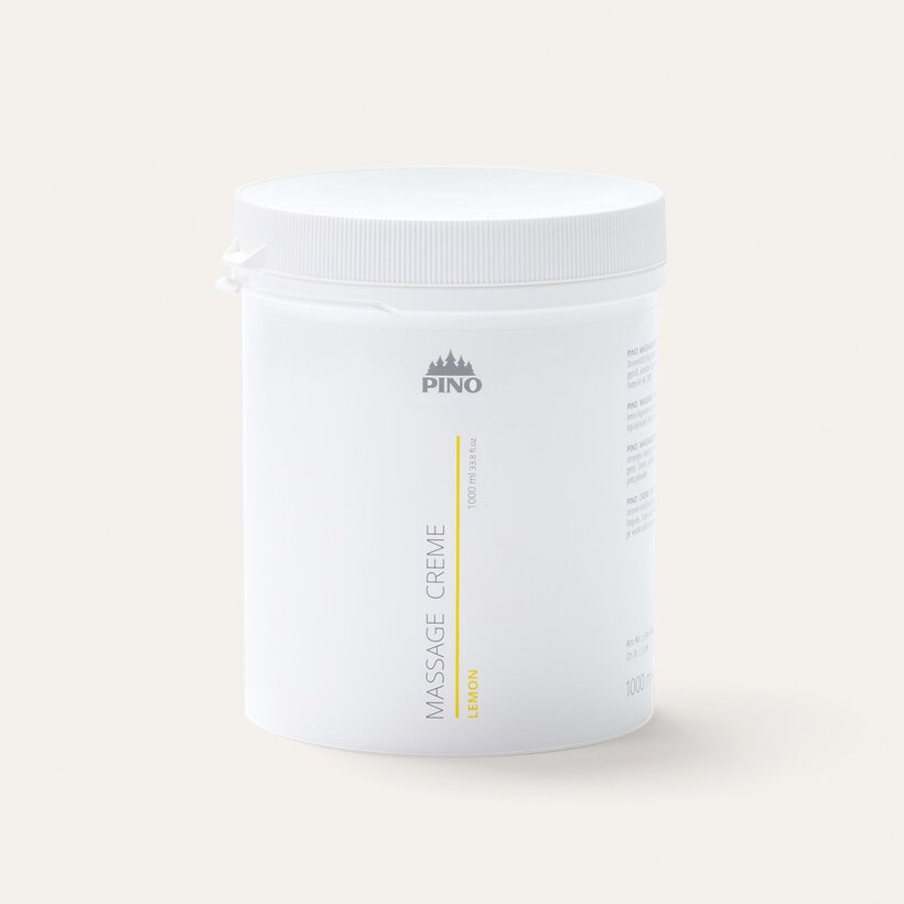 Massagecreme Lemon in der 1 Liter Dose