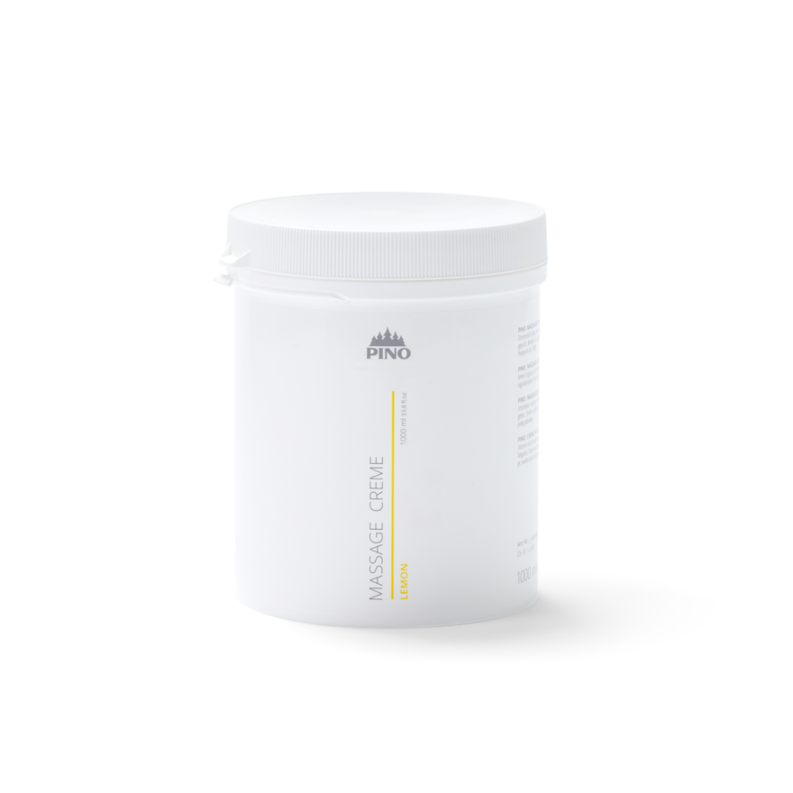 Massagecreme Lemon in der 1 Liter Dose