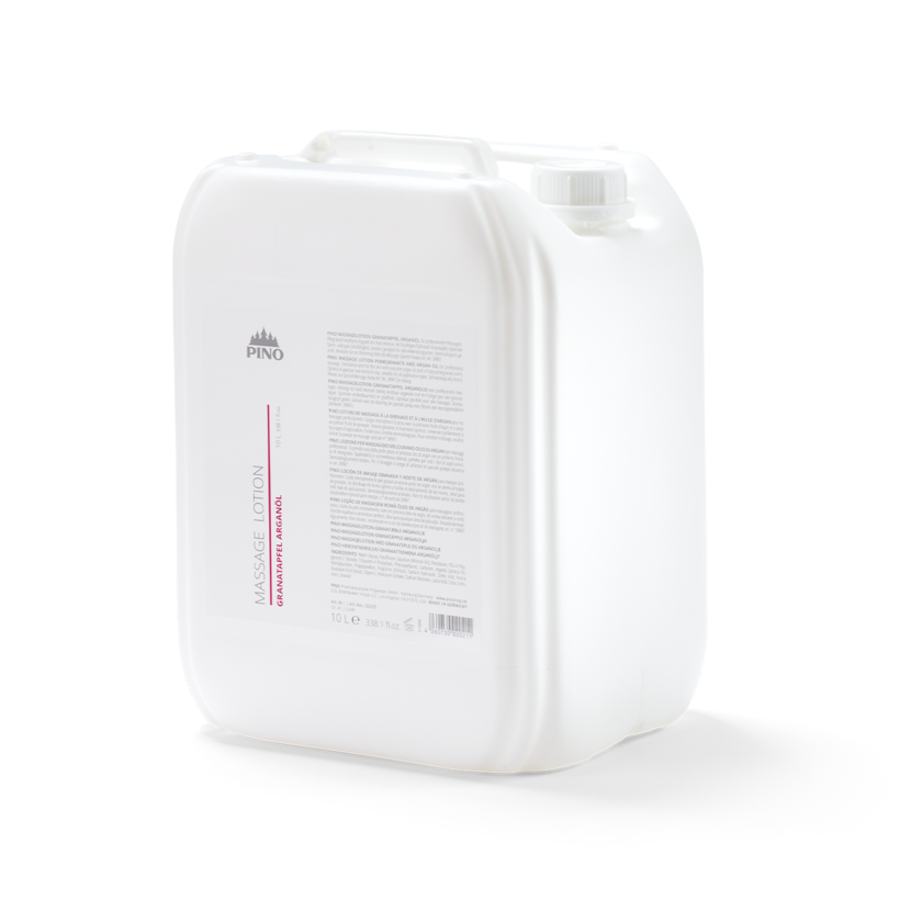 Massagelotion Granatapfel Arganöl im 10-Liter-Kanister