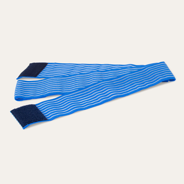 TUR Elastik-Klettband blue (150cm)