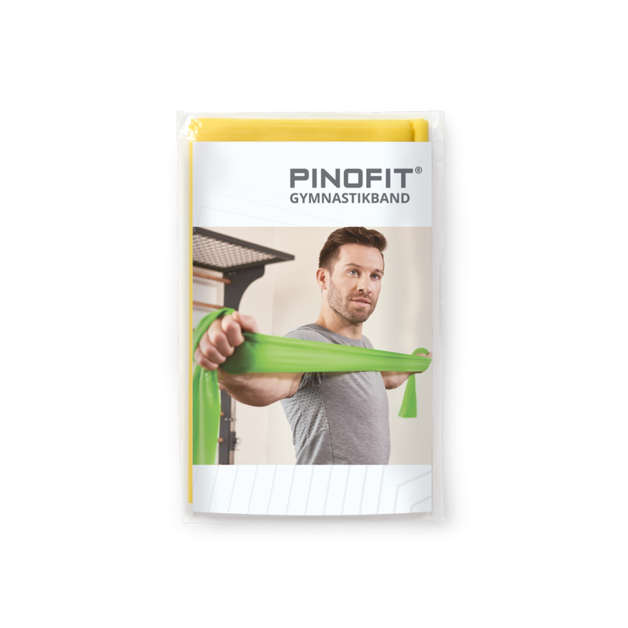Gymnastikband 2m mit leichtem Widerstand PINOFIT