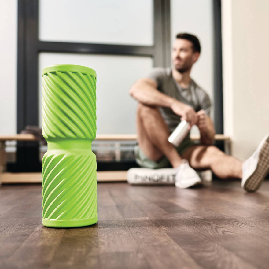 PINOFIT Faszienrolle Wave Pro im Fitnessstudio