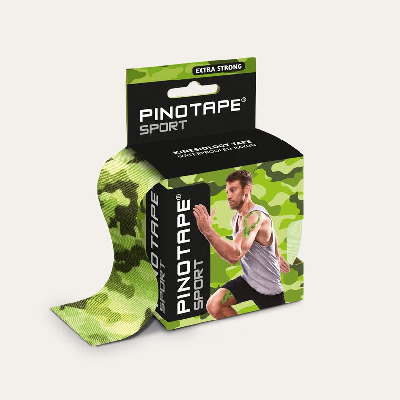 PINOTAPE Sport camouflage mit Verpackung