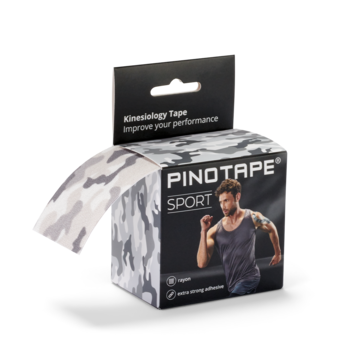 PINOTAPE Sport grey camouflage in Spenderbox
