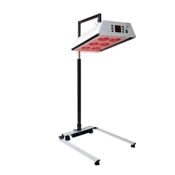 Infrarotstrahler TGS 6.2 von Heuser auf einem rollbaren Stativ
