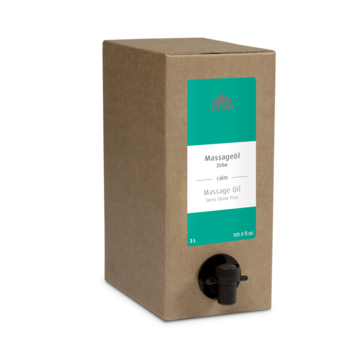 Massageöl Zirbe 3 Liter Bag in Box
