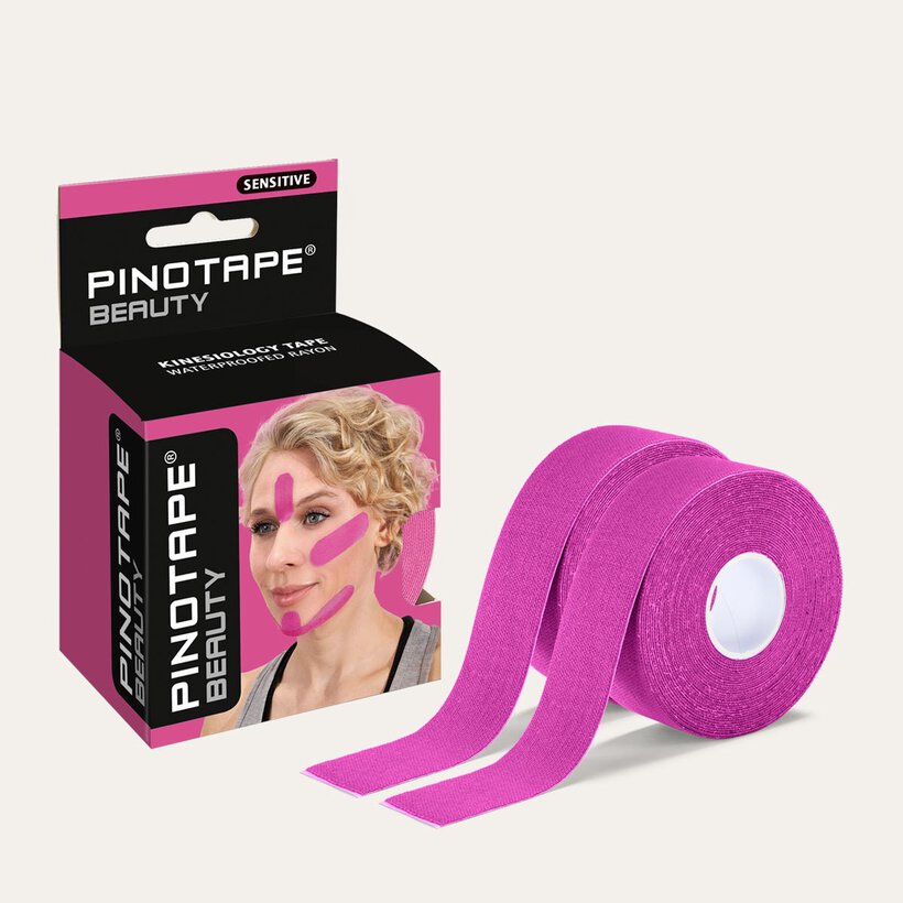Zwei Rollen PINOTAPE Beauty Sensitive 5 m x 2,5 cm
