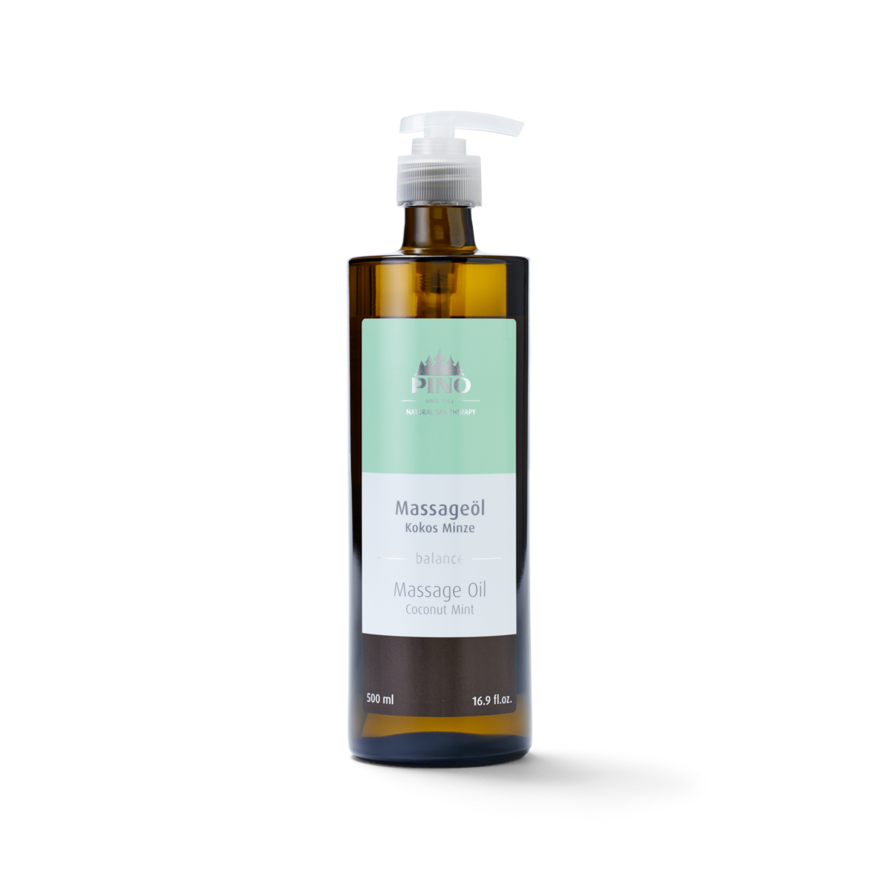 Massageöl Kokos Minze 500 ml