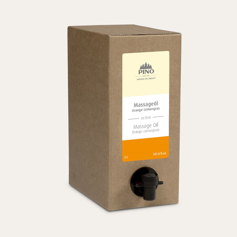 Massageöl Orange Lemongras 3 L