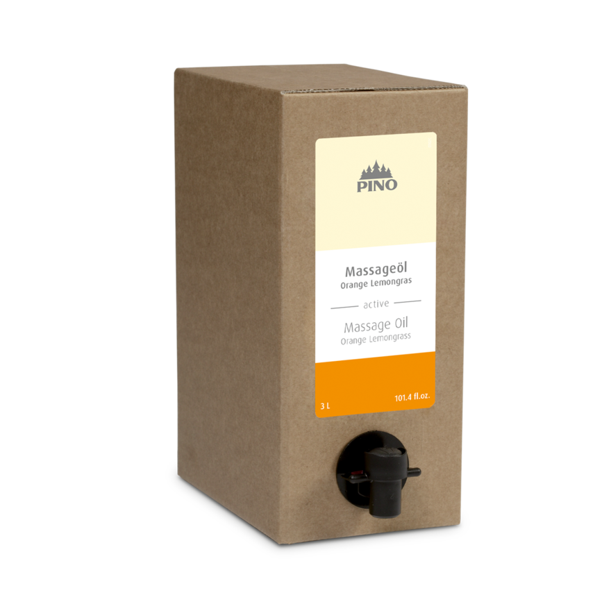 Massageöl Orange Lemongras 3 L