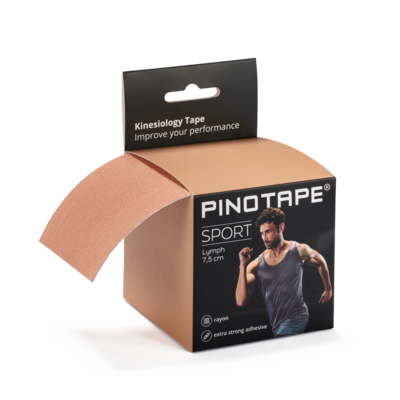 PINOTAPE Sport Lymph beige (5 m x 7,5 cm)