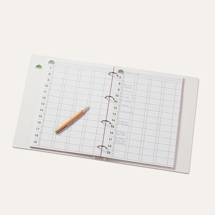 Terminplaner-Einlegeblätter im A4-Format für 15-minütige Termine