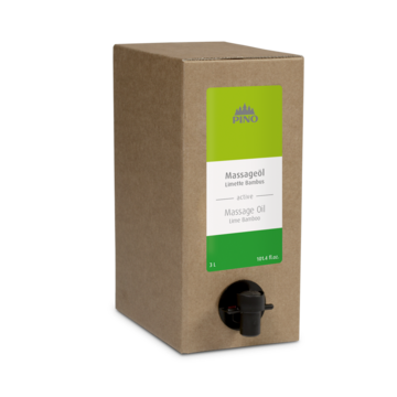 Massageöl Limette Bambus 3 Liter