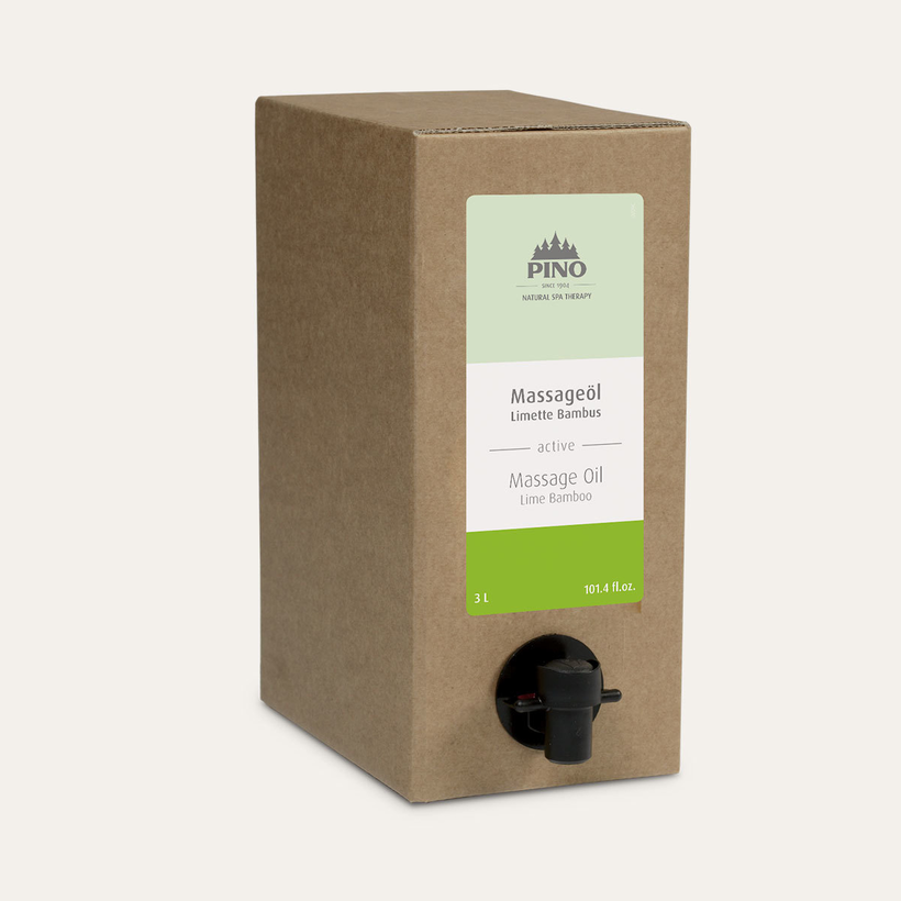 Massageöl Limette Bambus 3 L