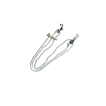 Flaschenzug mit Karabinerhaken