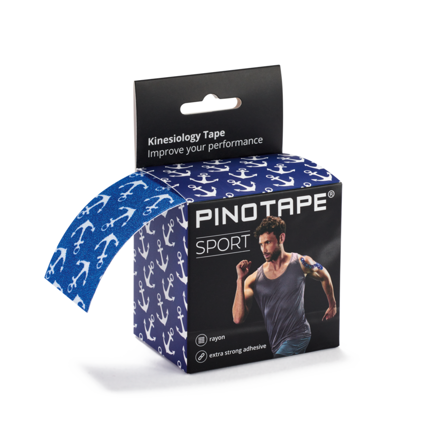 Kinesiologie Tape PINOTAPE Sport mit Anker-Motiven