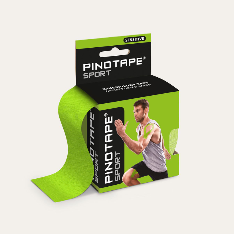 PINOTAPE Kinesiologie Tape Sport Sensitive - light lime