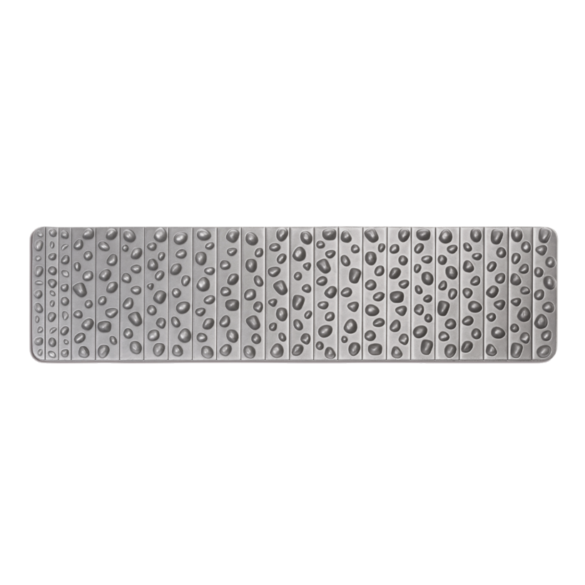 PINOFIT Fußreflexzonenmatte in silver-grey