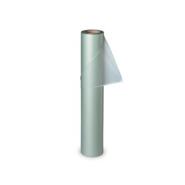 Antistatische Spezialfolie für Fangopackungen mit 15 µ, 1.000 m x 65 cm