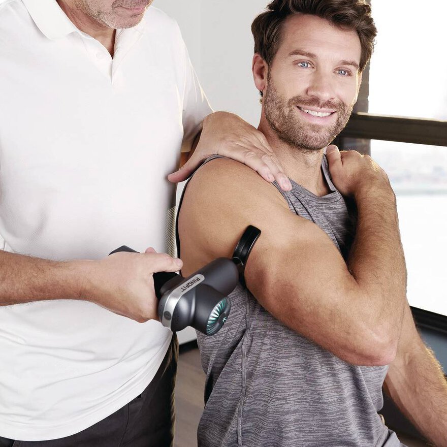 PINOFIT Physio Boost Pro Anwendung Oberarm
