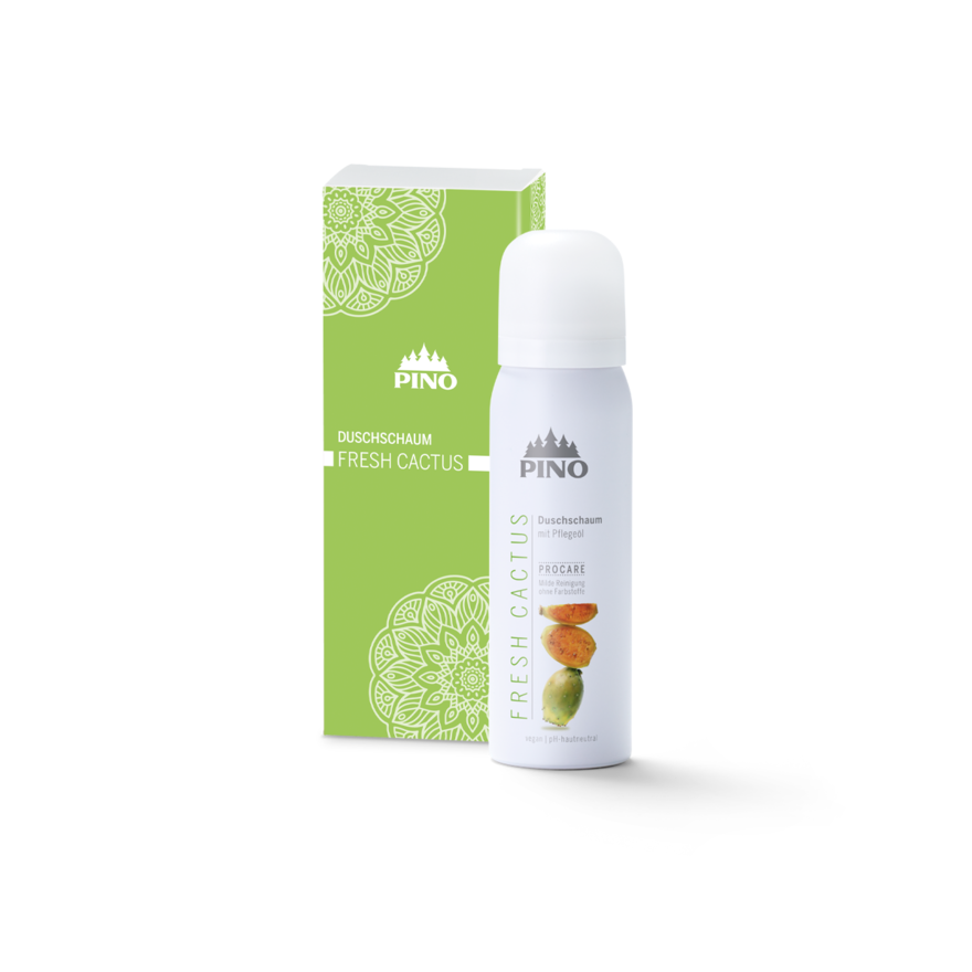 PINO Duschschaum Fresh Cactus (50 Stk. à 75 ml)