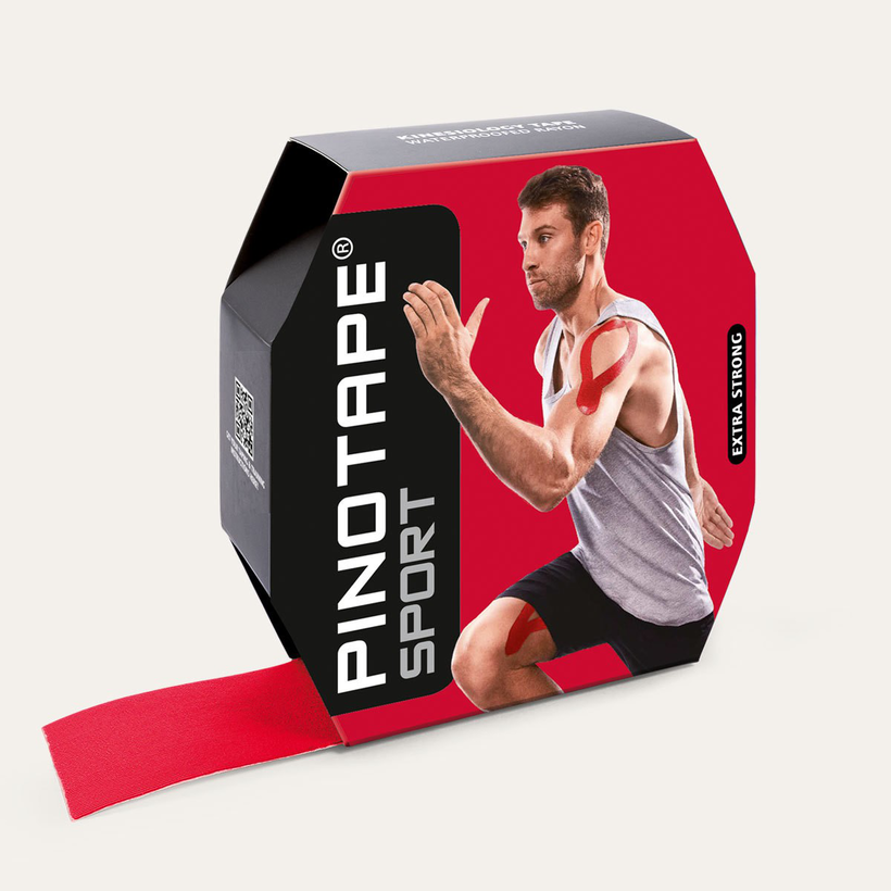 Sport red (31 m x 5 cm)