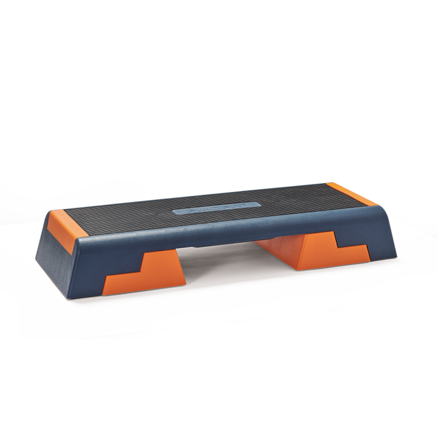 Stepper orange / blue / black niedrige Höhe