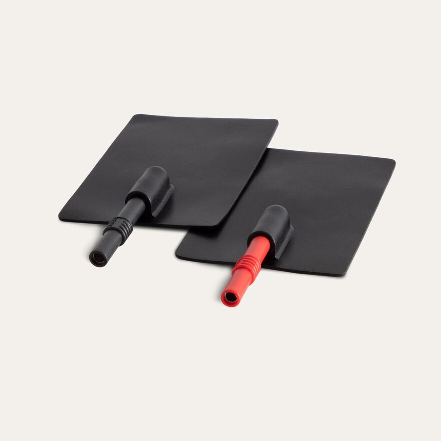 Plattenelektroden Leitgummi (2er Pack)