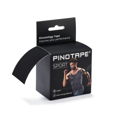PINOTAPE Sport black (5 m x 5 cm)