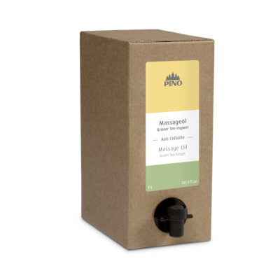 PINO Massageolie Groene Thee Gember (3 L)