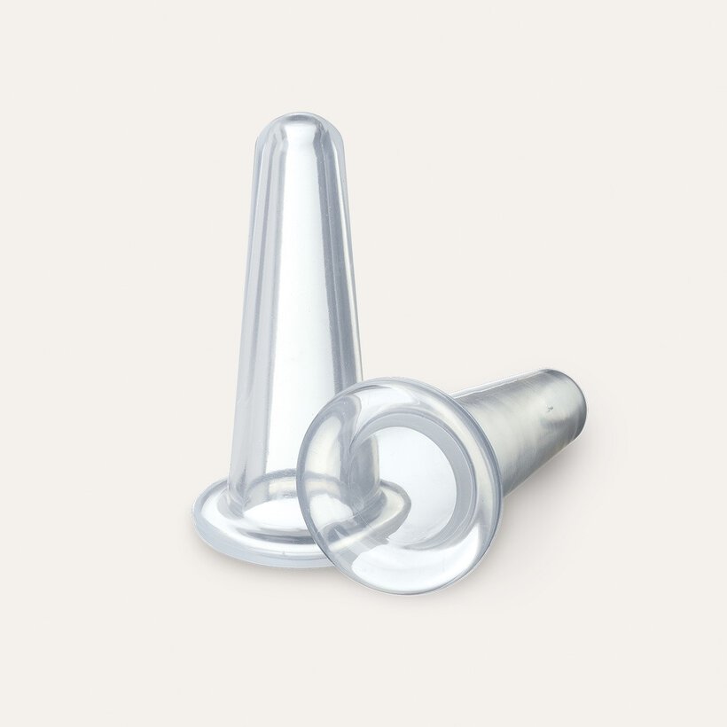 PINO Massage Cups klein, 2 Stück 