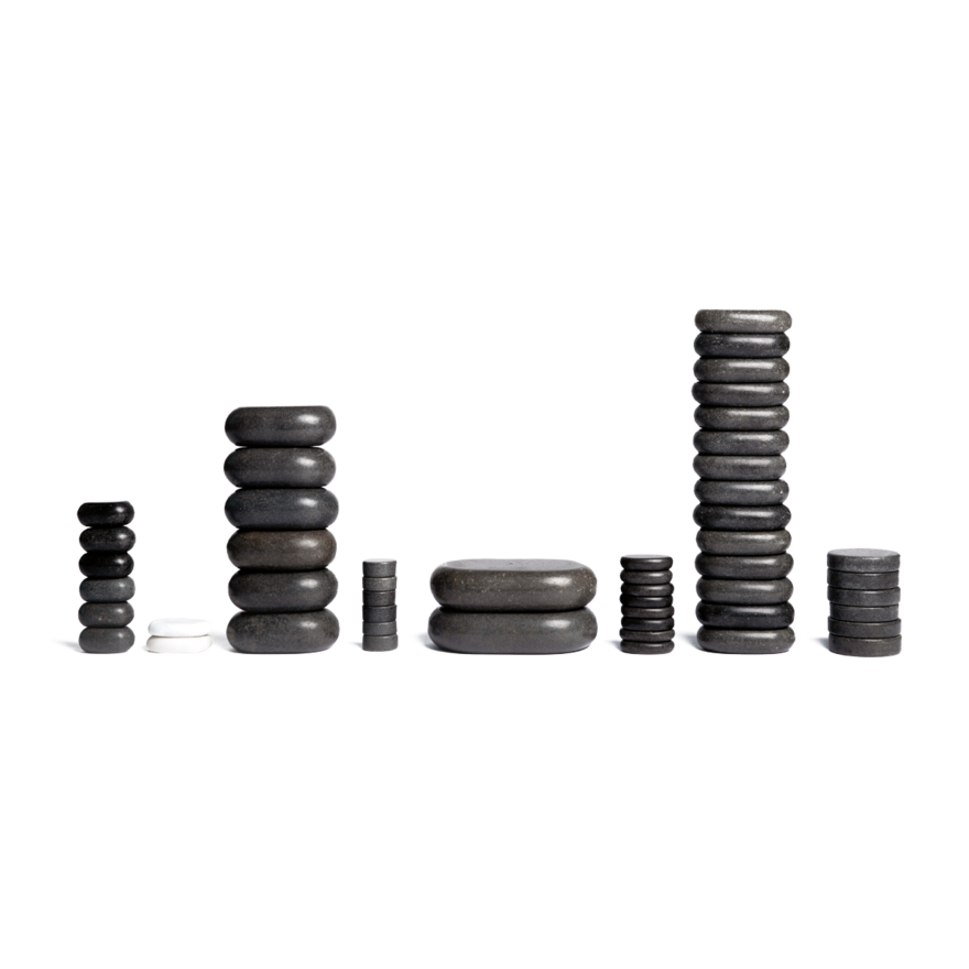 Hot-Stones-Massage Full Body Set