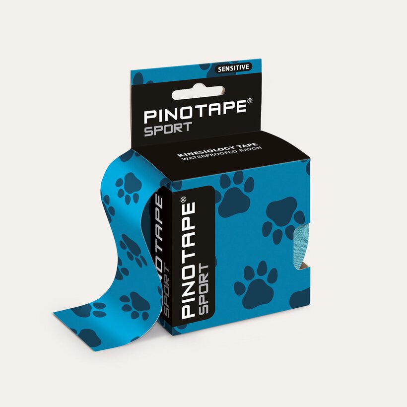 PINOTAPE Kinesiologie Tape Sport Sensitive - Pfotendesign - Paw