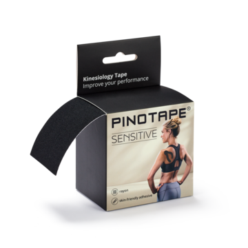 PINOTAPE Kinesiologie Tape Sport Sensitive black