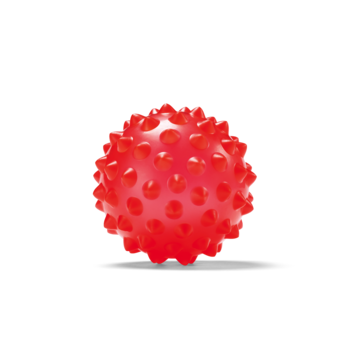PINOFIT Igelball transparent red