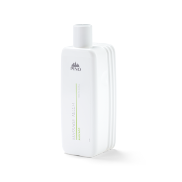 Massagemilch Avocado in der 1-Liter-Flasche