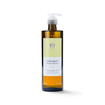 Massageöl Orange Lemongras 500 ml
