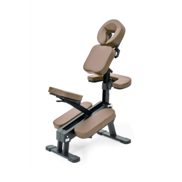 PINO Mobiler Massagestuhl Aluminium Pro cappuccino