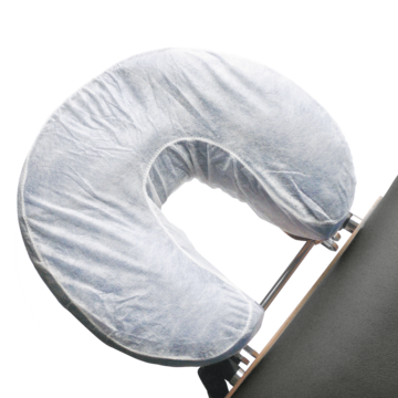 Rundhaube aus Vlies für mobile Massageliegen