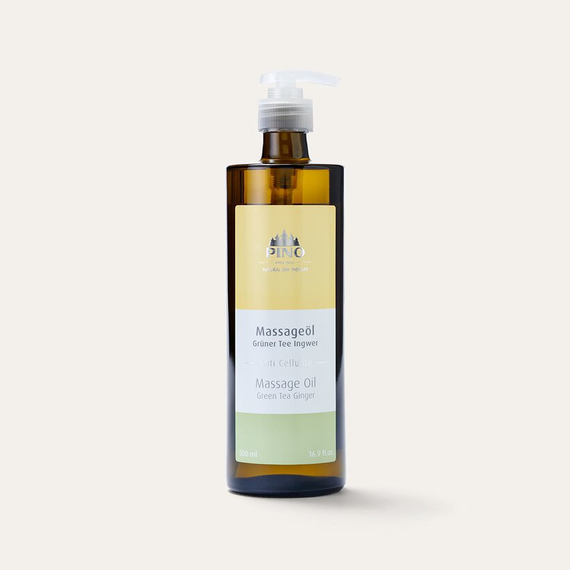 Massageöl Grüner Tee Ingwer 500 ml