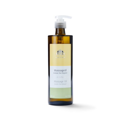 PINO Massageolie Groene Thee Gember (500 ml)